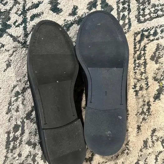 Old Navy Faux-Suede Penny Loafer Shoes Size 6 - Image 3