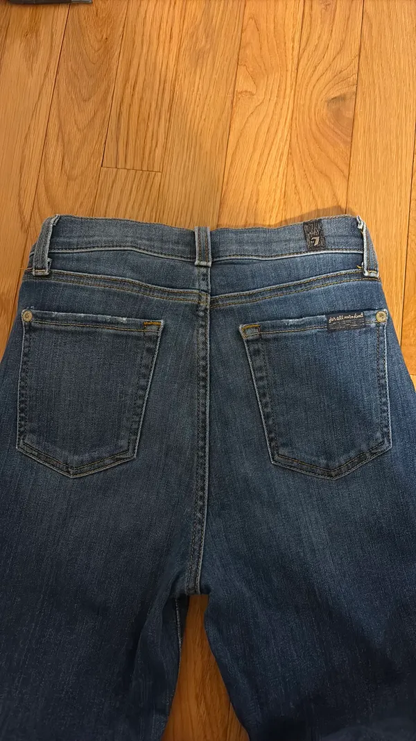 Jeans All For 7 Mankind Skinny Ankle High-Waisted - Image 5