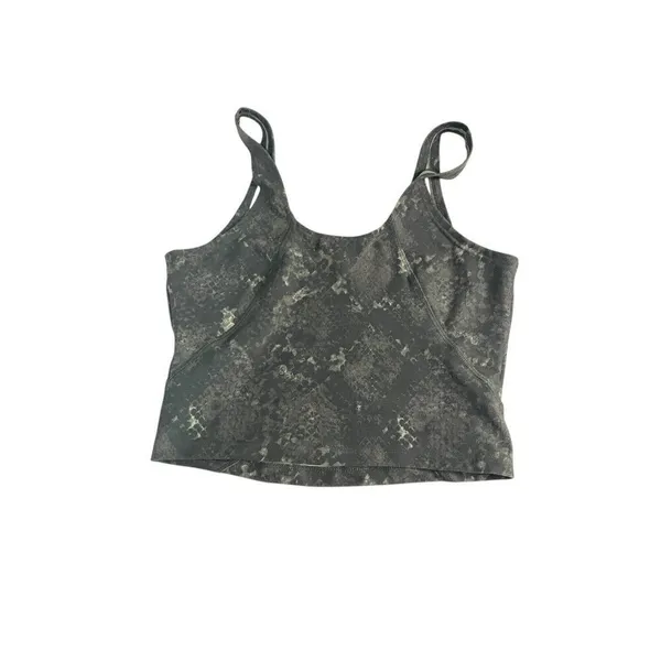JESSICA SIMPSON Women's M activewear top Black Snack‎ Skin Cropped - Image 4