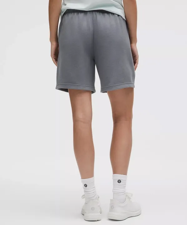 Lululemon Scuba Mid-Rise Oversized Short 7" *Graphic Solar Grey, XXS - Image 8