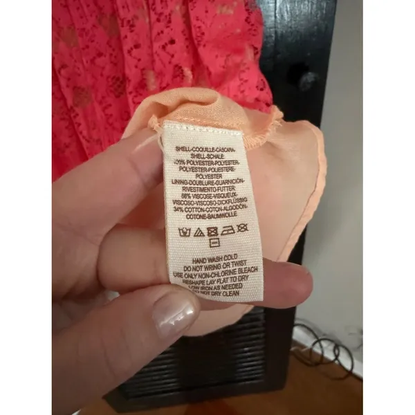 Free People Rocco Lace Mini Dress Size 8 Open Back - Image 8