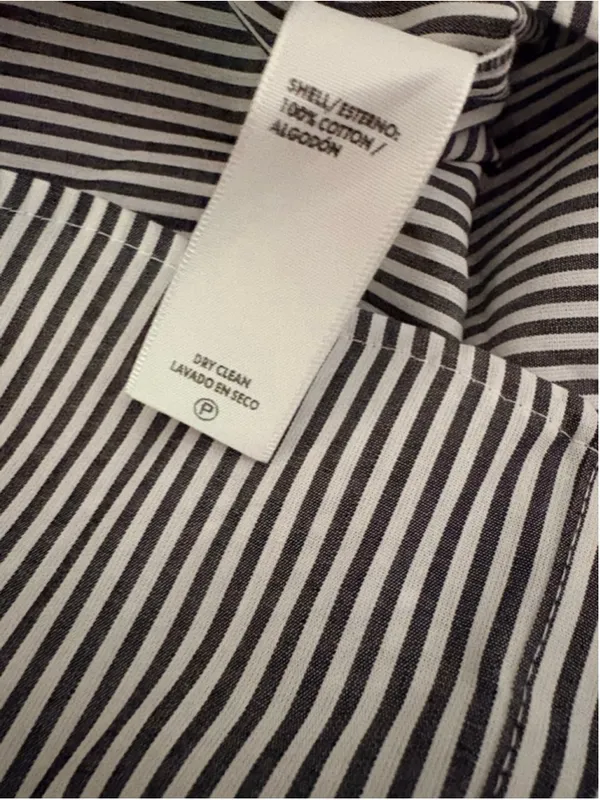 Rebecca Minkoff Women's Linda Stripe Ruffle Top Size M (19-20” PTP) NWT - Image 9
