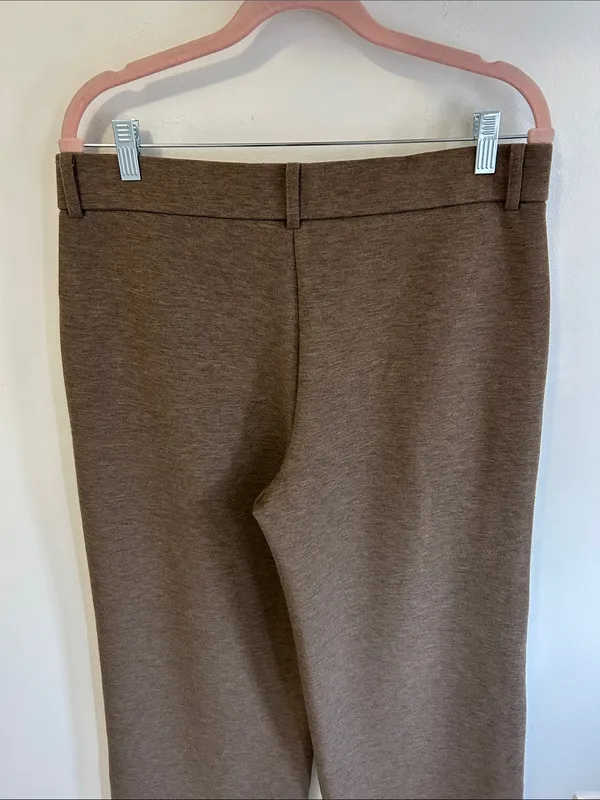 OGL Move Heather Brown Wide Leg Sweatpant Trousers - Image 4