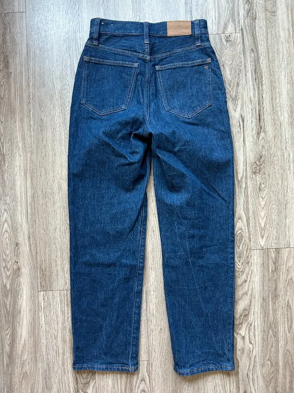 Madewell The Perfect Vintage Straight Jean in Greenhaven Wash Seamed Version 24 - Image 9