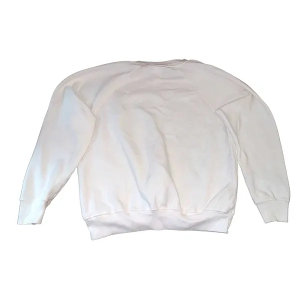 Billabong Sweatshirt Large White Under‎ The Sun Graphic Retro Surfcore y2k Crew - Image 3