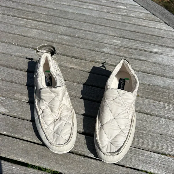 Sperry • Women's Moc-Sider Nylon Slip-On cream Size‎ 8.5 - Image 3
