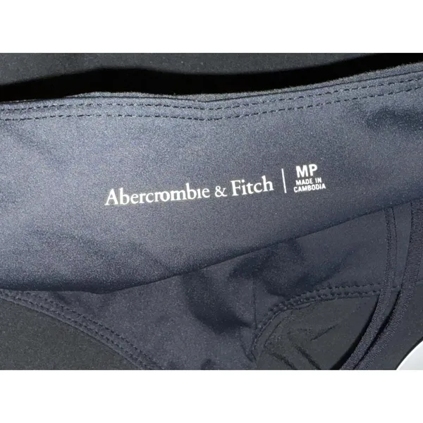 Abercrombie & Fitch Black Spaghetti Strap Slip Dress Shapewear Women Size Medium - Image 3