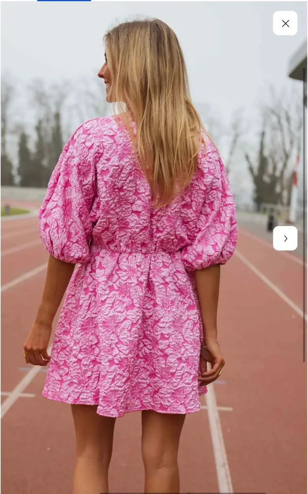 Easy clothes pink dress Size M - Image 3