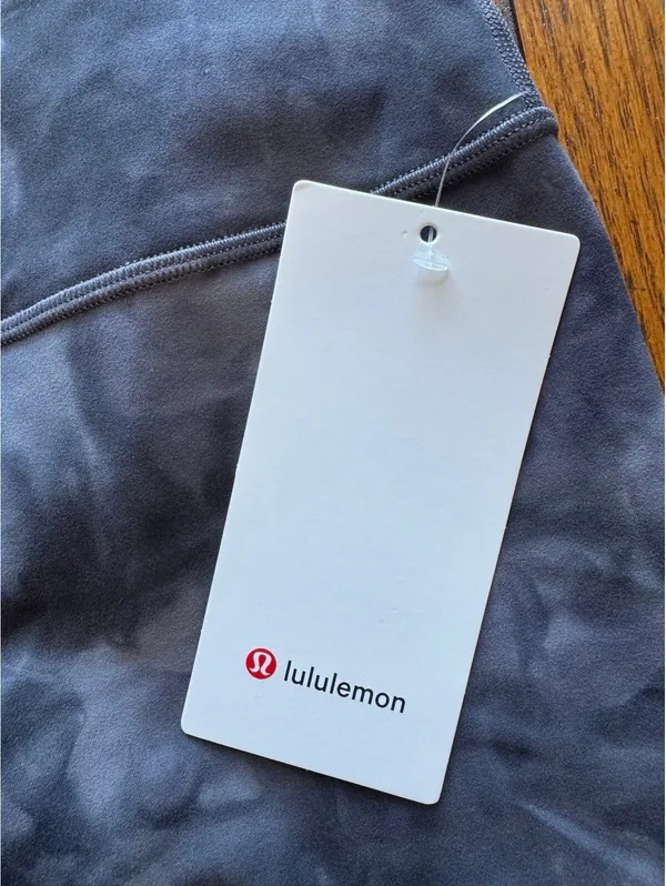 Lululemon Align High Rise 23” Diamond Dye Grey Size 6 NWT - Image 5