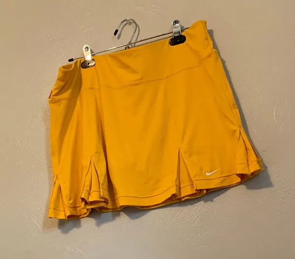 Nike Yellow Tennis Skirt - Image 3