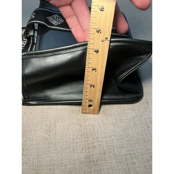 Steve Madden Crossbody Bag Womens Small Black Logo Strap Pouch Set Shoulder - Image 16