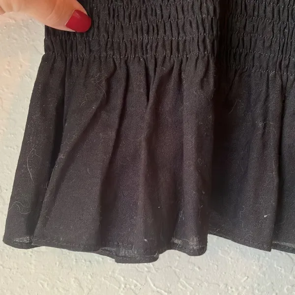 Maeve • Black Tank Top Bikini Strap Size Small - Image 2