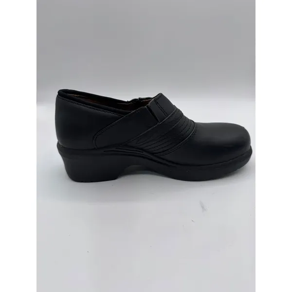 Ariat Steel Toe Leather Safety Work Clogs Slip On Black Women's 7.5B - Image 8