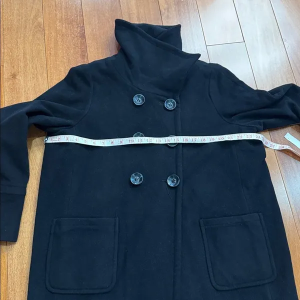 Pendleton Classic Black Wool and Cashmere Blende‎ Coat size XL - Image 10