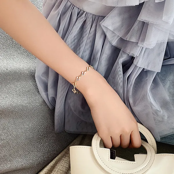 18K Gold Plated Adjustable Musical Note Charm Bracelet for Women - Image 4