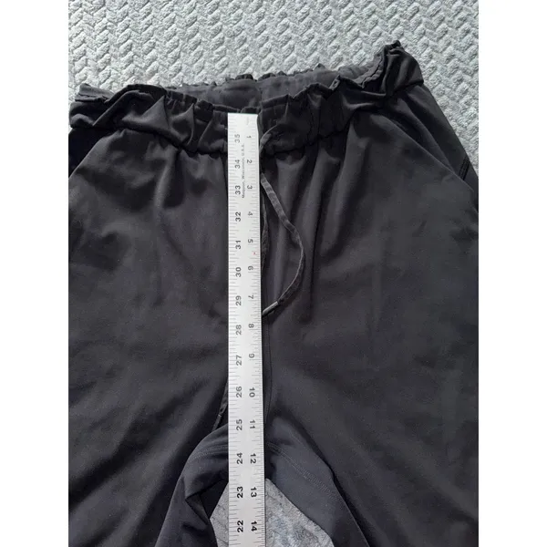 Lululemon‎ Women's Jogger Pants On The Fly Luxtreme Black Size 6 - Image 9