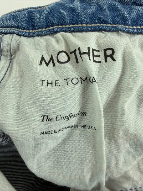 MOTHER The Tomcat Ankle Shred The Confession Jeans‎ 24 Distressed - Image 6