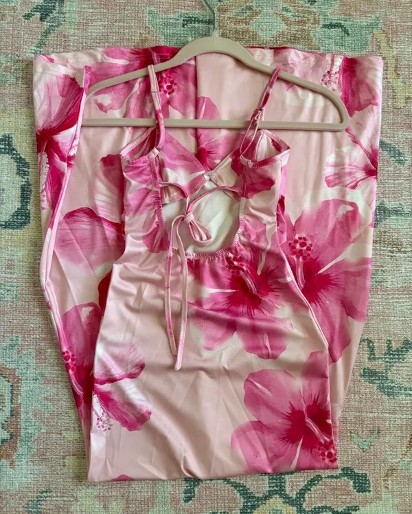 Shein Dress Floral Print - Image 6