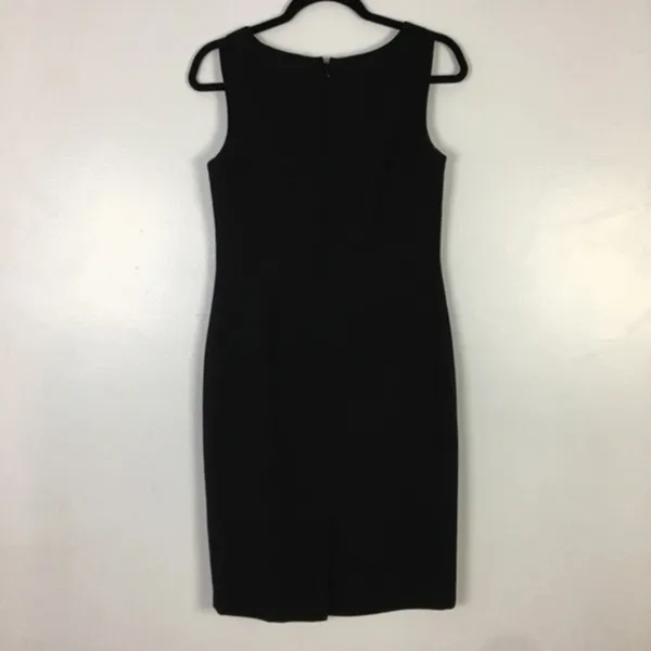 KASPER Sleeveless Gold Studded Sheath‎ Dress - Image 3