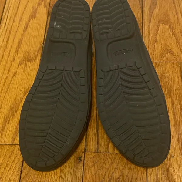 Crocs Women's Wrap Colorlite Ballet Flat Gray‎ Size 8 Slip Ons - Image 4