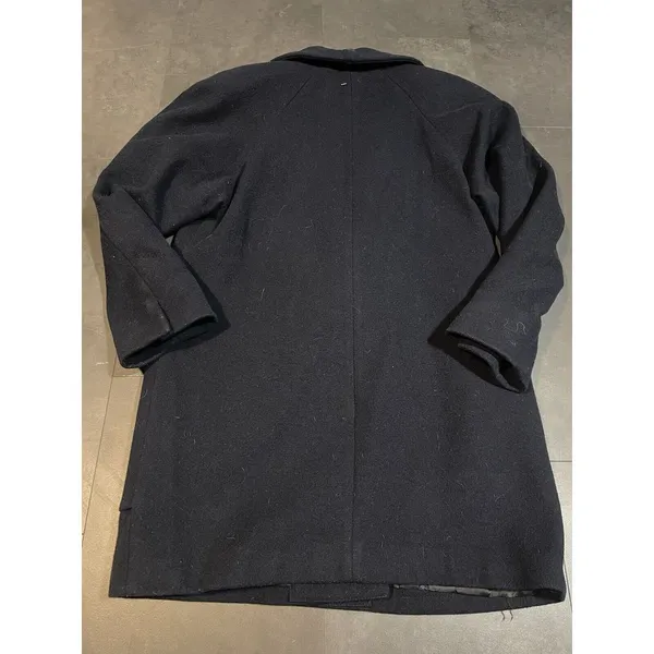 Donnybrook Women's Wool Blend Double Breasted‎ Pea Coat Navy Blue Size 12 - Image 6