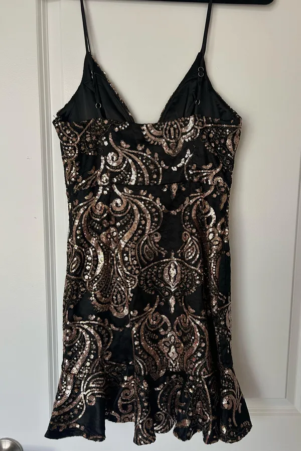 Selfie Leslie Black Dress - Image 4