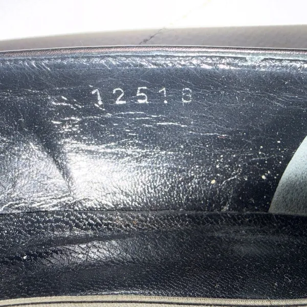 Vintage Y2K Brighton Quincy Black Italy Mesh Braided‎ Leather Closed Toe Heels 9 - Image 7