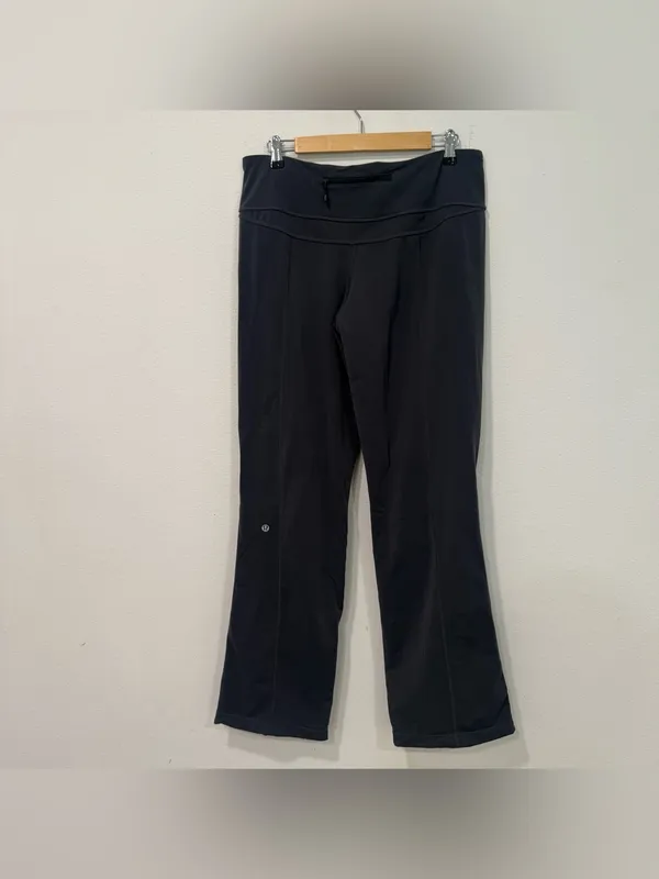 Lululemon Run: Free Pant in Coal/Heathered Coal 10 - Image 5