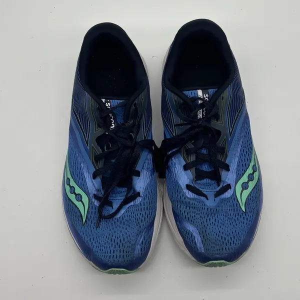 Saucony Kinvara 9 Womens Blue Teal Running Shoes Size 9 - Image 9