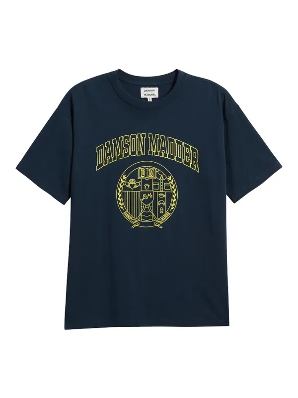 NWT Damson Madder Collegiate Oversized Graphic T-Shirt | Vintage Style Tee - Image 5