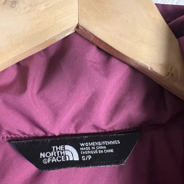 The North Face Women’s Harway Nylon Stand Collar Purple Puffer Jacket S - Image 6