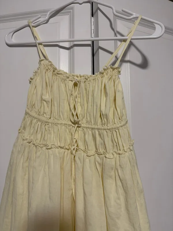 Aerie Butter Yellow Dress - Image 2