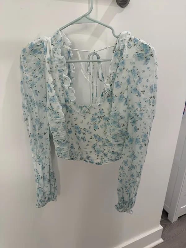 Free People Another Life Printed Top M - Image 2
