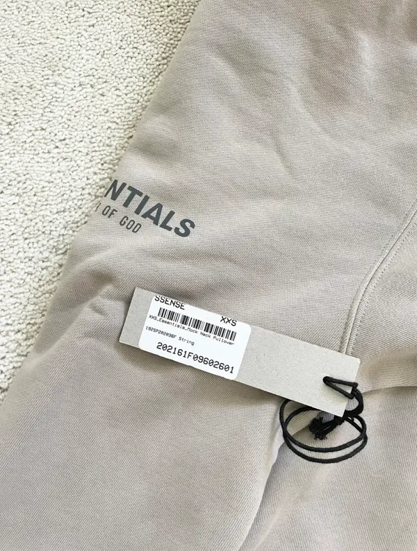 Fear of God ESSENTIALS Mock Neck Sweatshirt xxs - Image 7