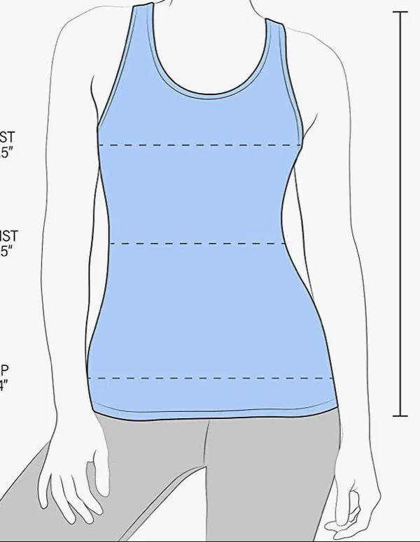 90 Degree Power Flex Racerback Tank Top Black Size M - Image 8