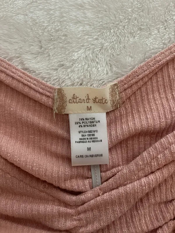 Altar'd State Light Pink Top - Image 2