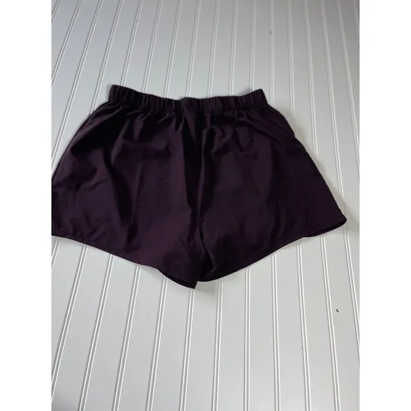 Gymshark Womens Training Shorts Purple Plum Elastic Waist Pockets Size L - Image 7