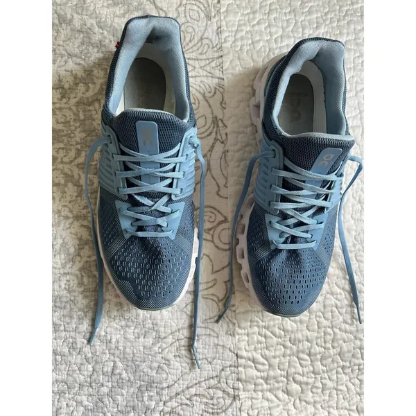 On Cloud Blue Running Shoes Women Size 11 - Image 6
