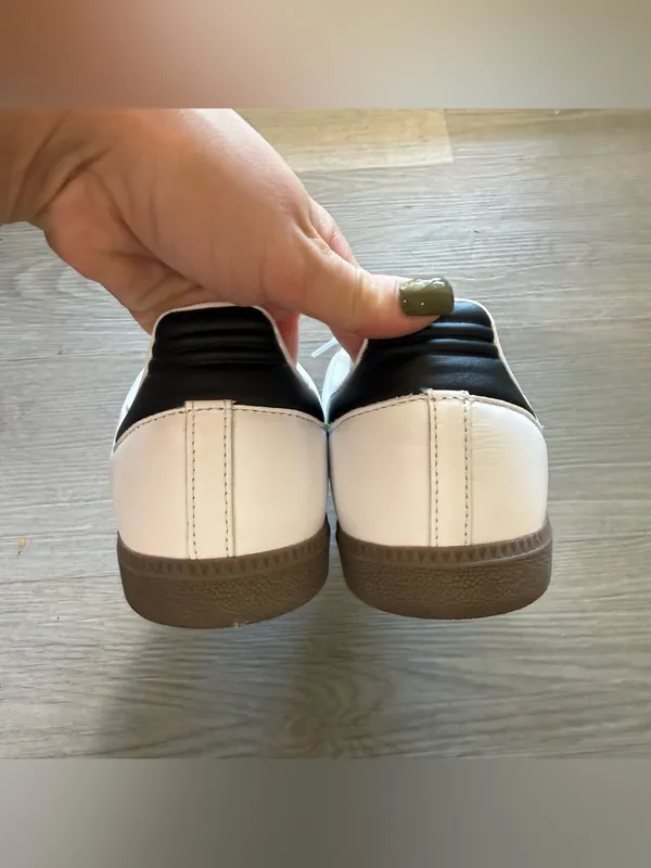 Adidas Samba OG Shoes in White/Core Black/Gum Women’s 11 - Image 3