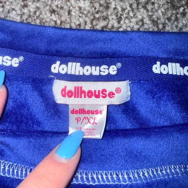 Pillow Talk Blue Pajama Set Size M - Image 3