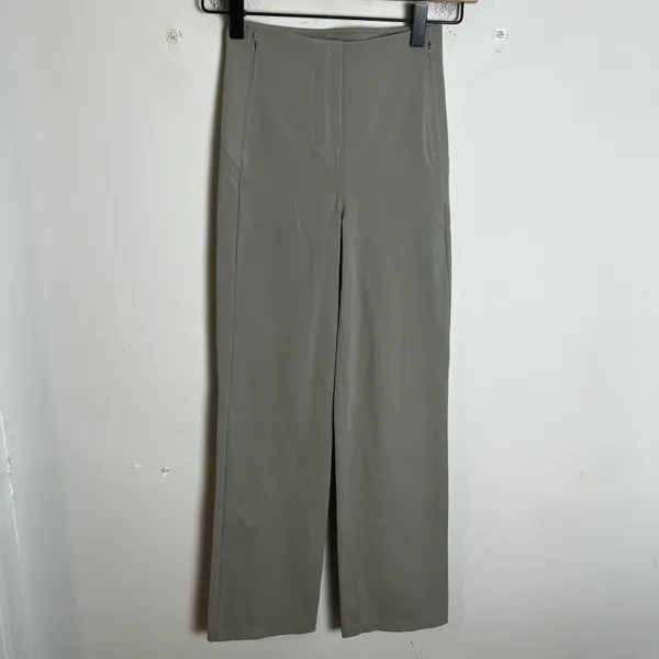 LULULEMON- Smooth Fit Pull-On High-Rise Cropped Pant Riverstone Casual Travel - Image 2