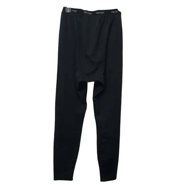 Marmot Base Layer Tights Thermal Pants Women's Large Black Ski‎ Hunting - Image 3