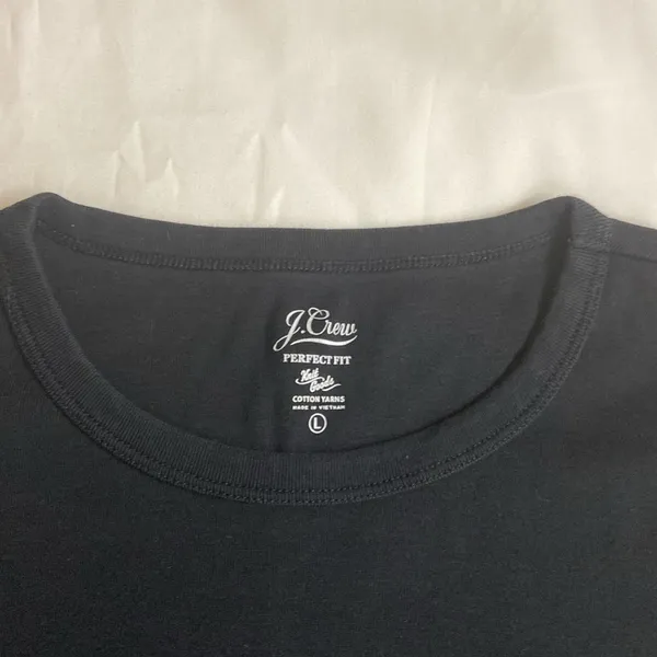 J-Crew,Women’s,Black,Short Sleeve T-Shirt.Size-Large. - Image 10