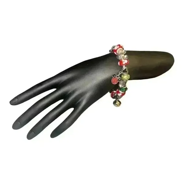 Unbranded Silver Christmas Charm‎ Bracelet - Image 2