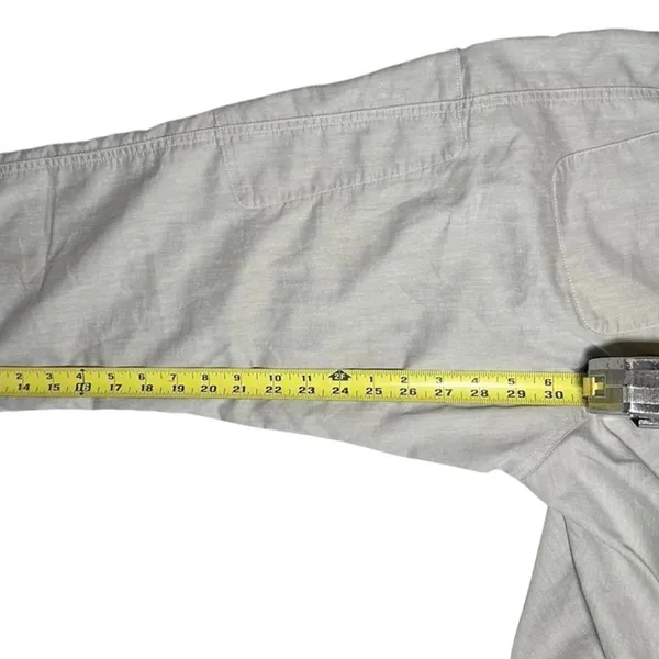 KÜHL Cabo UPF 50+ Sun Gray Linen Blend Hiking PNW Granola Gorpcore Size 8 Short - Image 6
