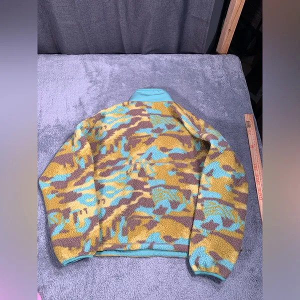 The north face Cragmont Fleece 1/4 Snap Jacket in a camouflage large - Image 10