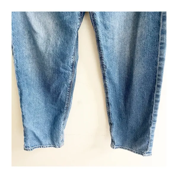 American Eagle Super High Rise Baggy Straight Leg Jeans Womens 6 Strigid - Image 4