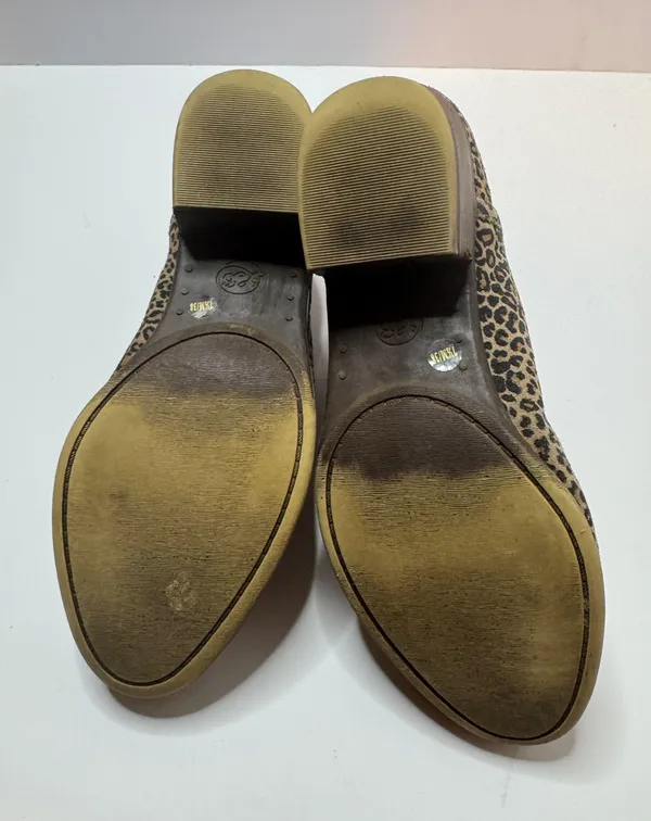 Baley Animal Print Ankle Boots Size 7.5M - Image 9
