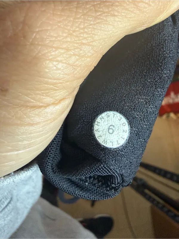 Lululemon Heathered Black and Gray Free To Be Sports Bra - Image 3
