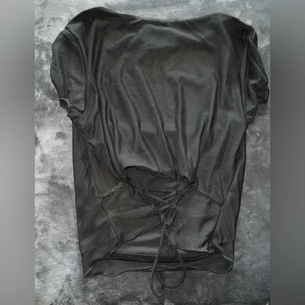 Princess Polly Dobelle Top in Black Size 10 New with tag - Image 12